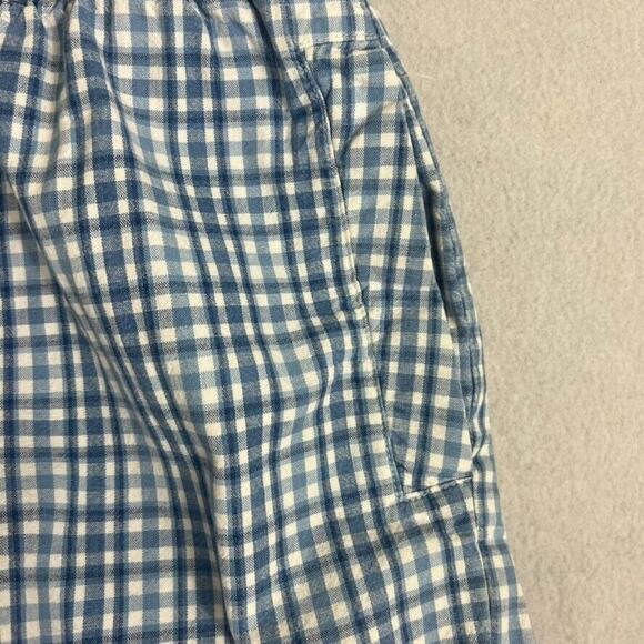 Koret City Blues Pants Womens 10 Blue Pull On Plaid Pockets Vintage - Picture 9 of 12